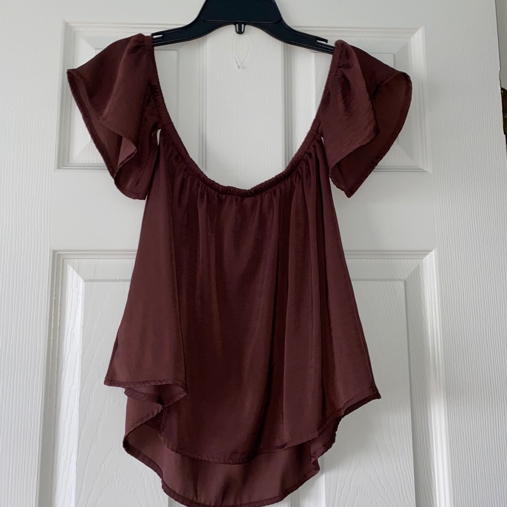 off the shoulder top
